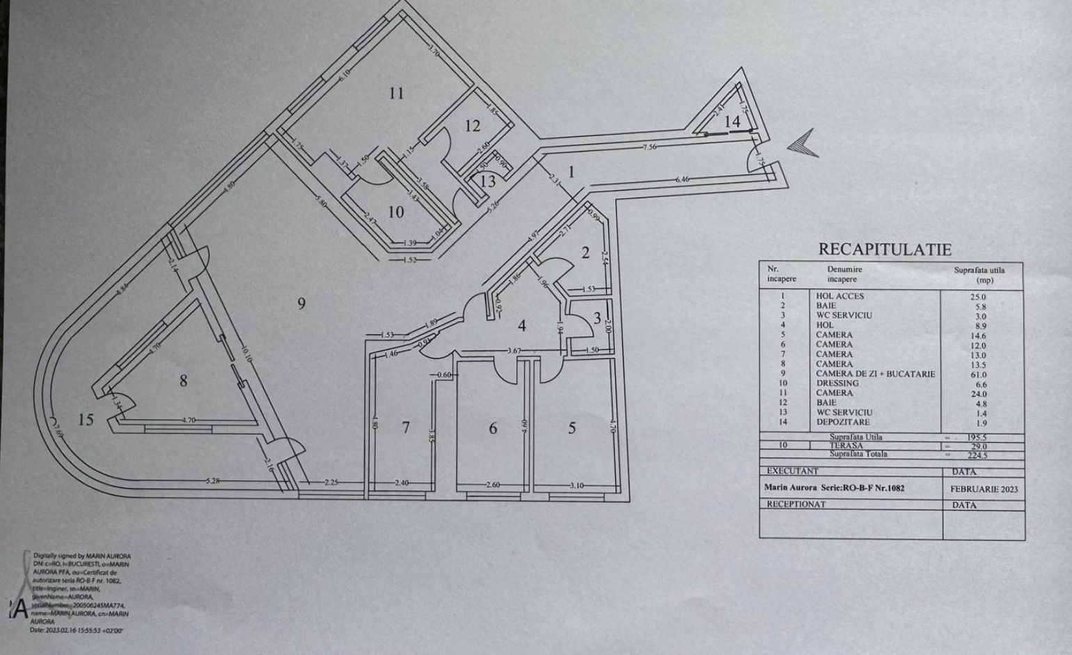 5 room Apartment, Herastrau area