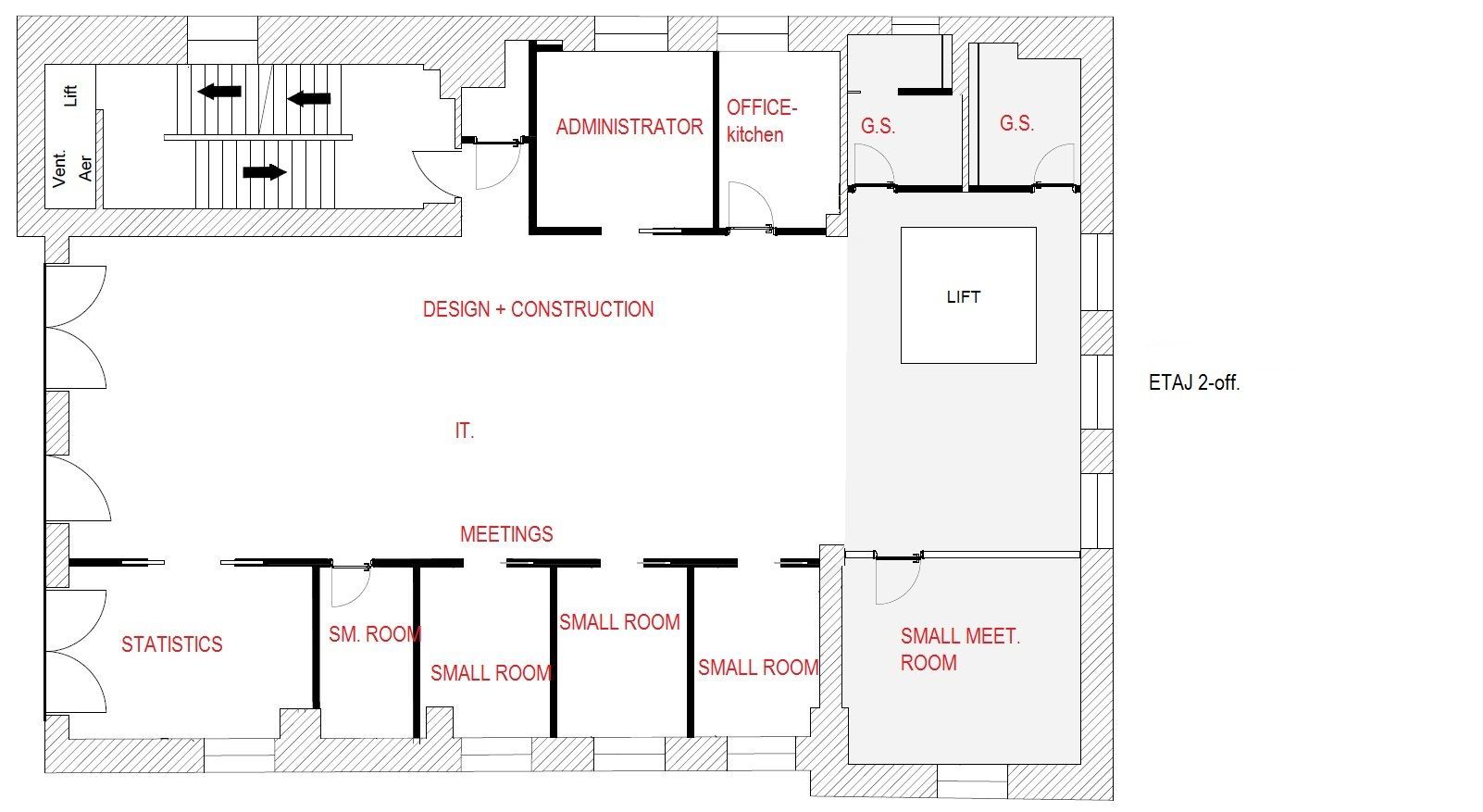 Vila Capo | Luxury offices 1800 mp | Dorobanti Capitale