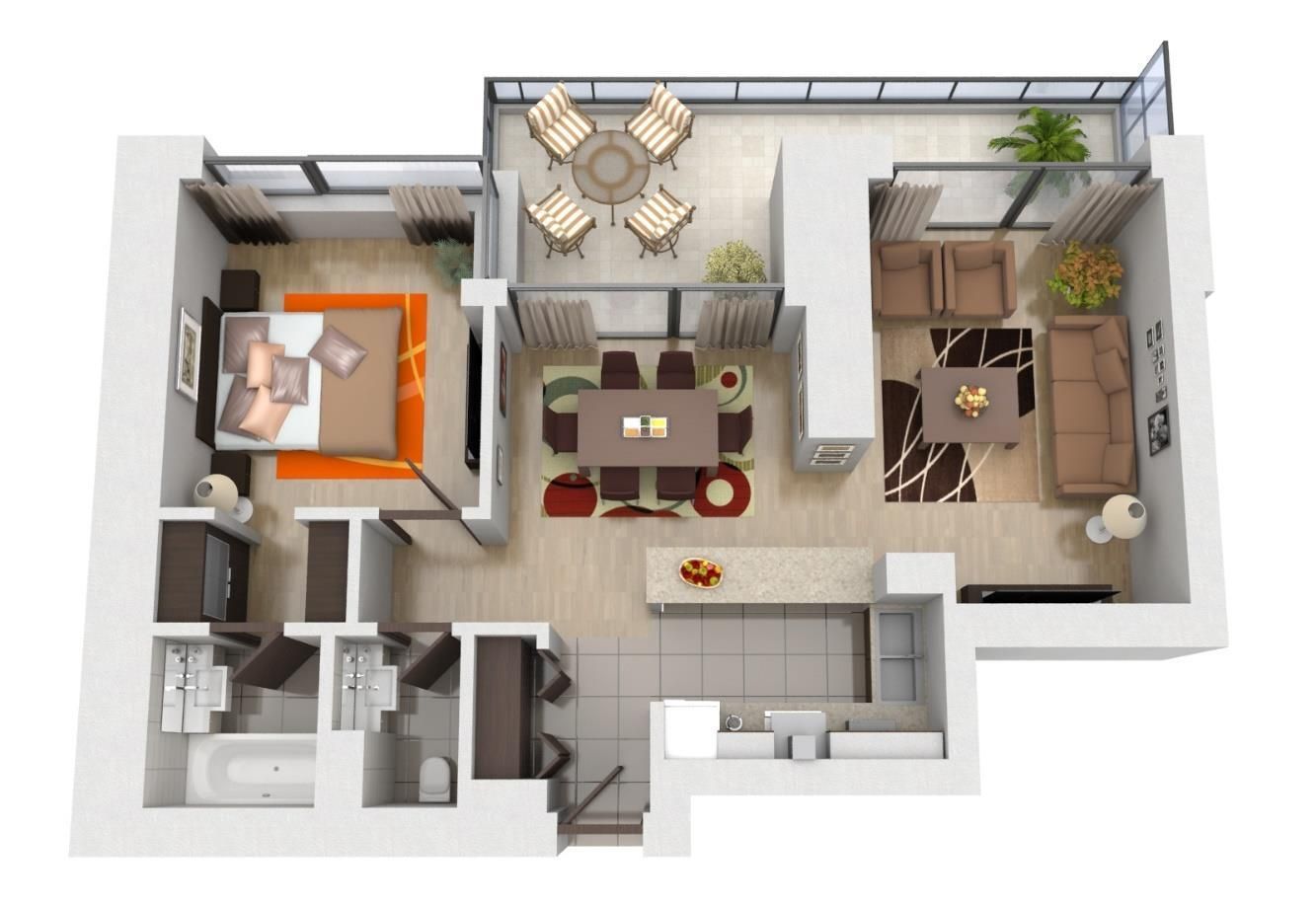Cortina Residence | Luxury one bedroom for rent