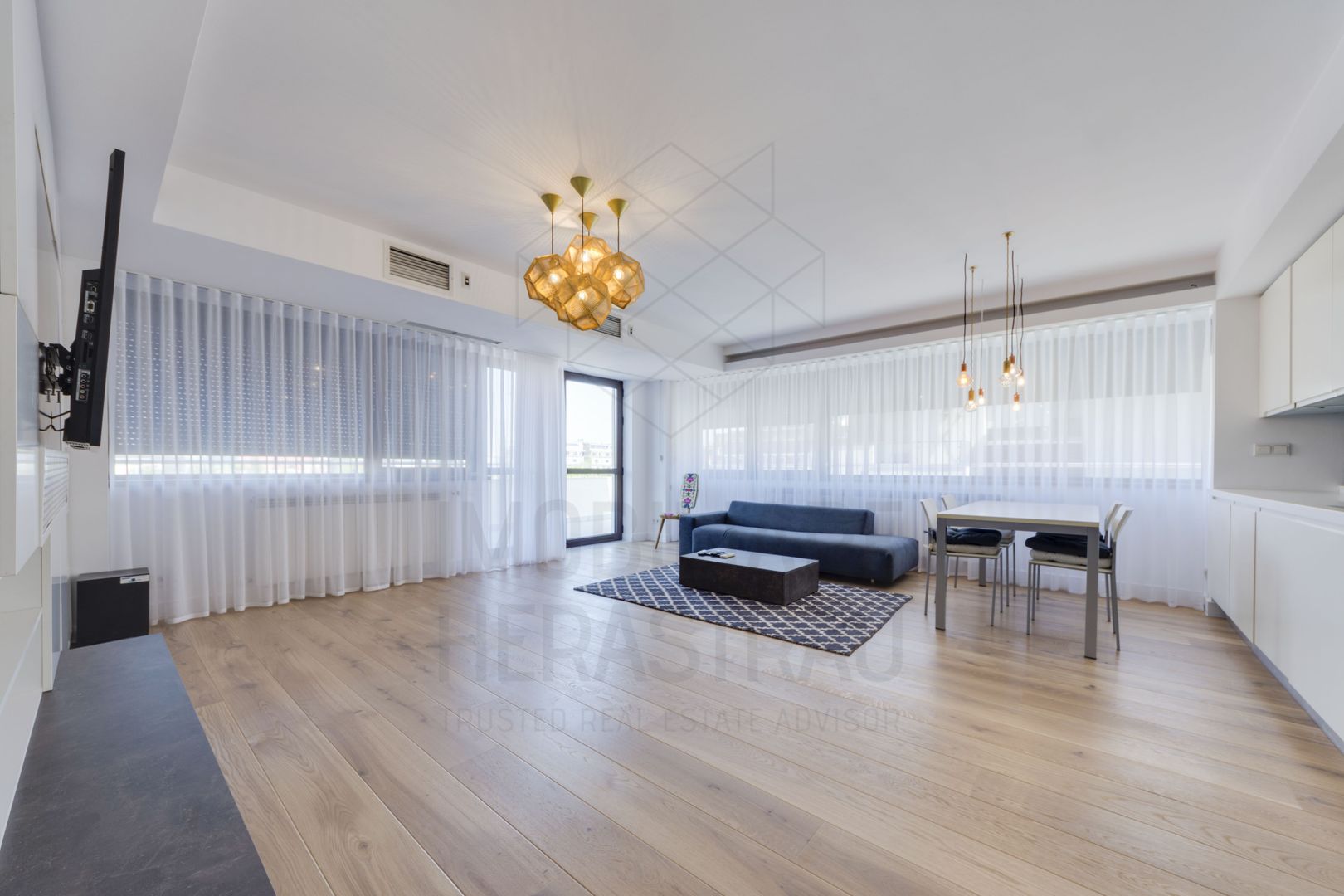 3 room Apartment for rent, Herastrau area