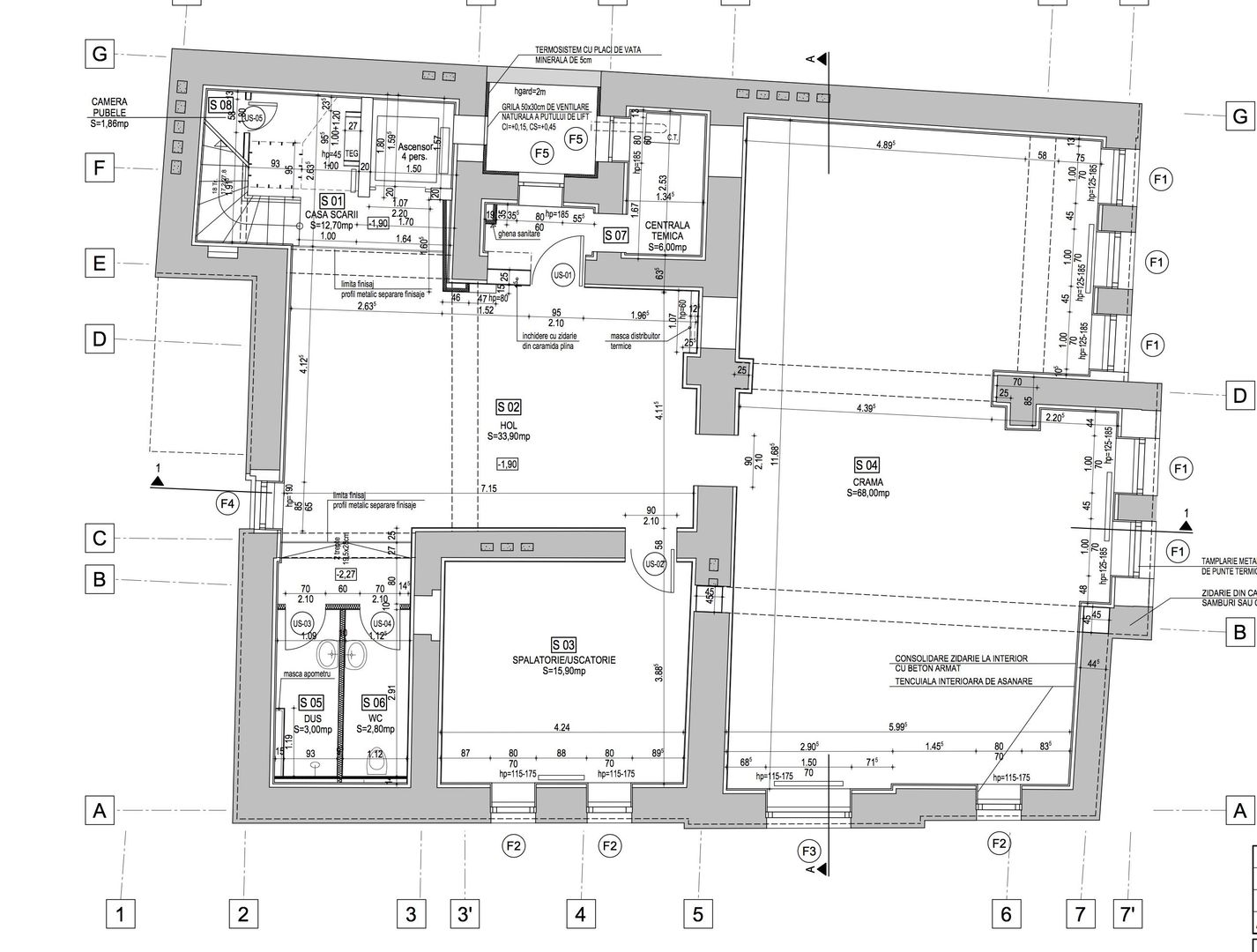 12 room House / Villa for sale, Polona area