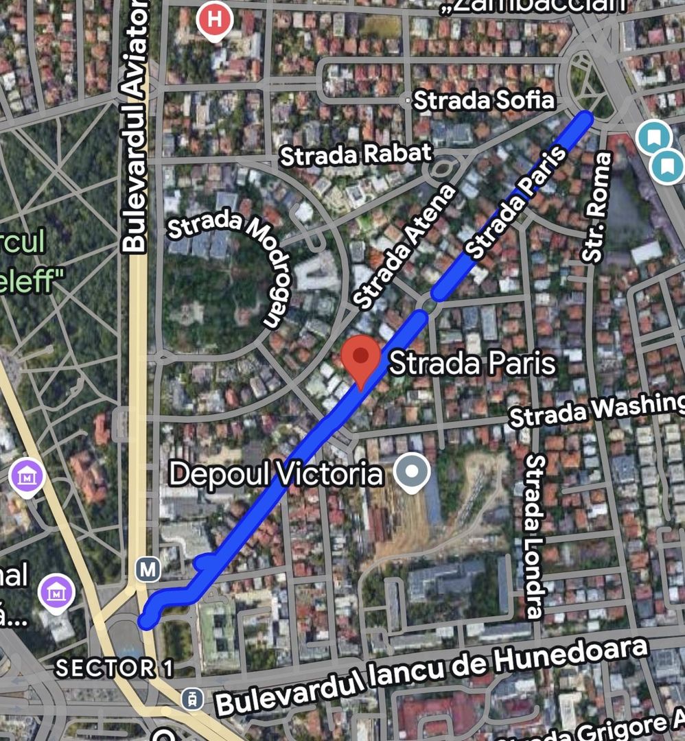 Dorobati | Strada Paris | 2 camere ideal investiție