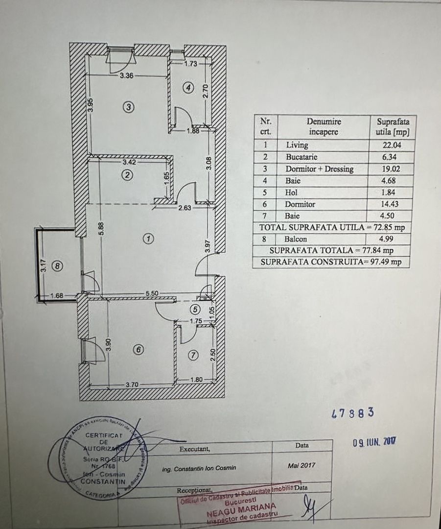 ONE Herastrau Park | 3 camere