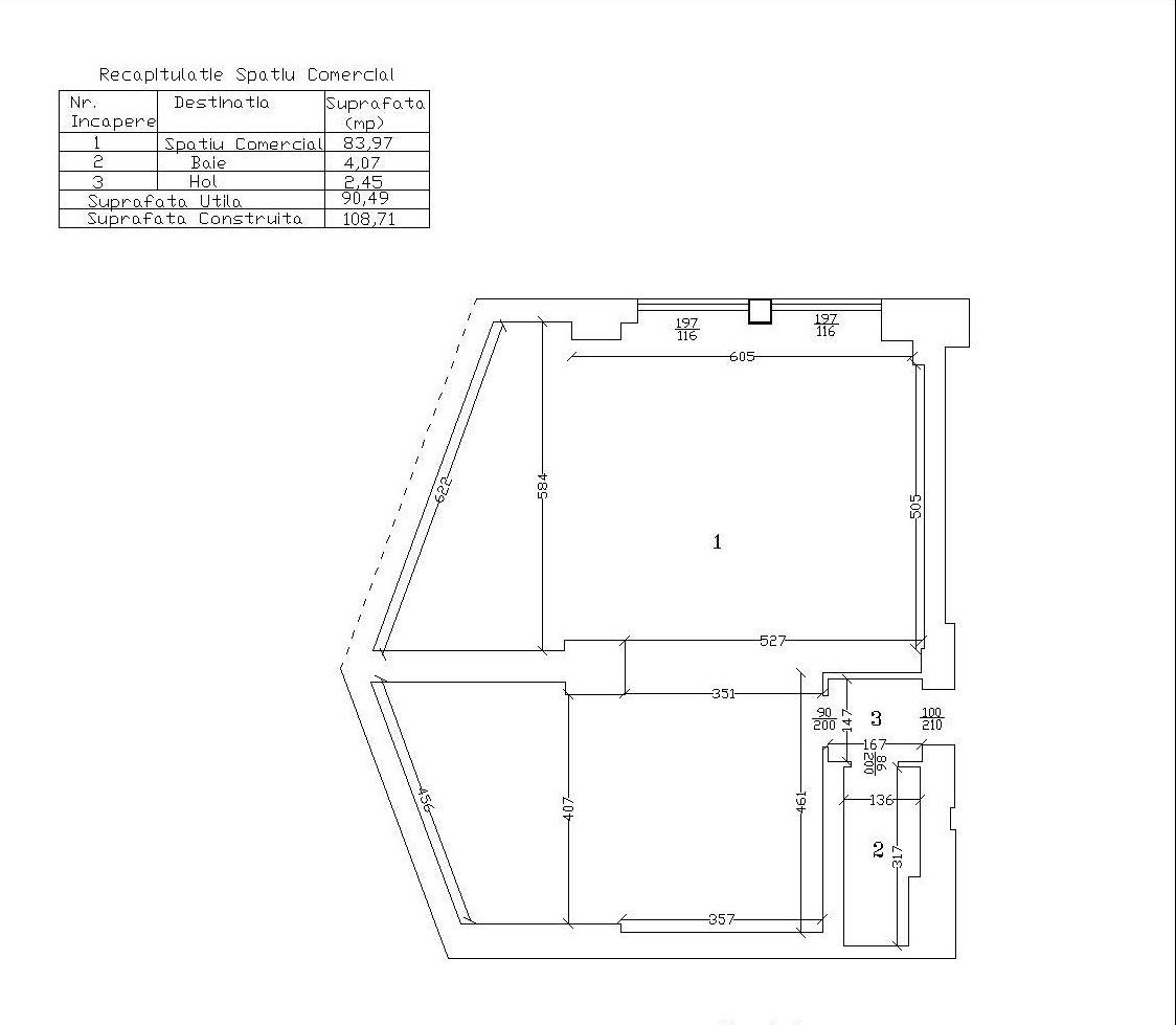 Investitie | Spatiu comercial | Sat Francez | Inchiriat 1000EUR