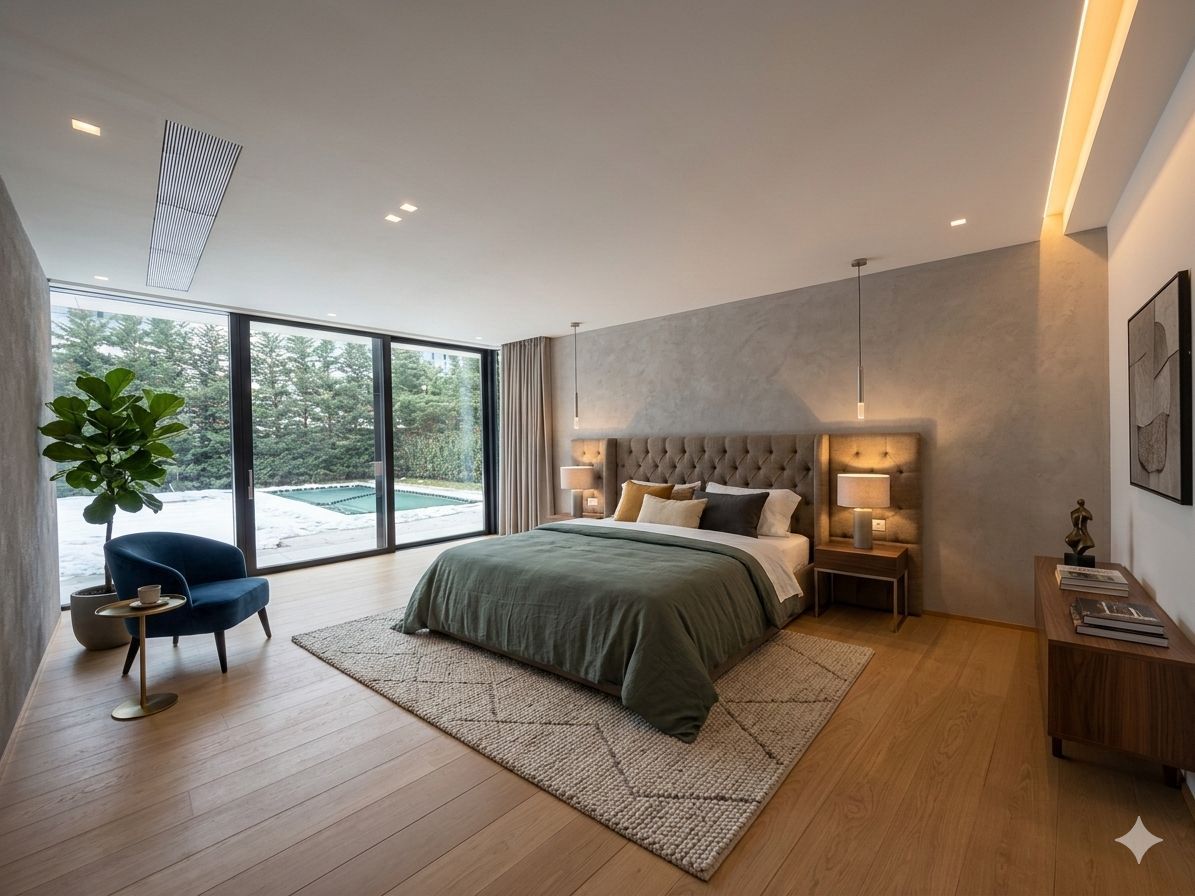 Premium contemporary villa with pool, 500sqm built, 2 car garage