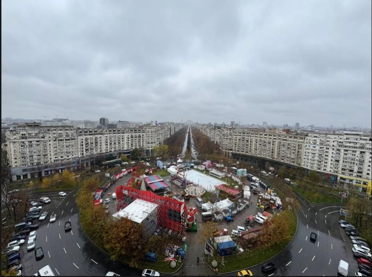 Vedere reală – fotografie originală făcută chiar din apartament