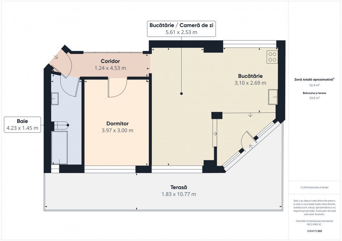 Apartament cu terasa Herastrau investiţie optima