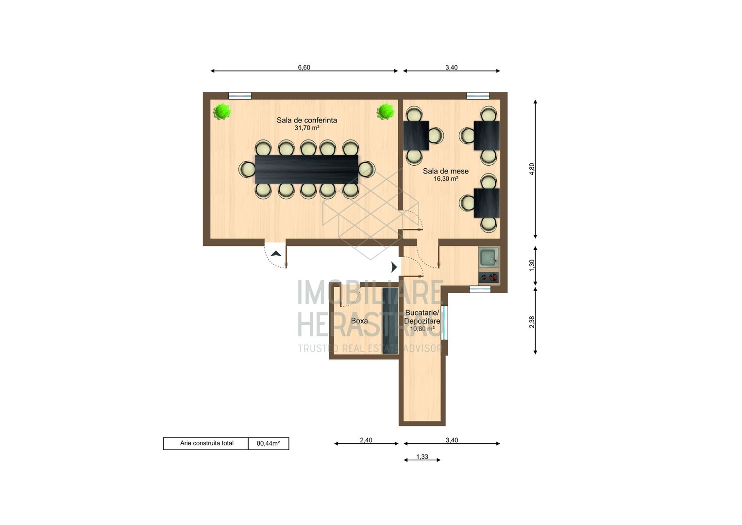 Kiseleff | Aviatorilor 7 camere 337 mp | Ideal notariat