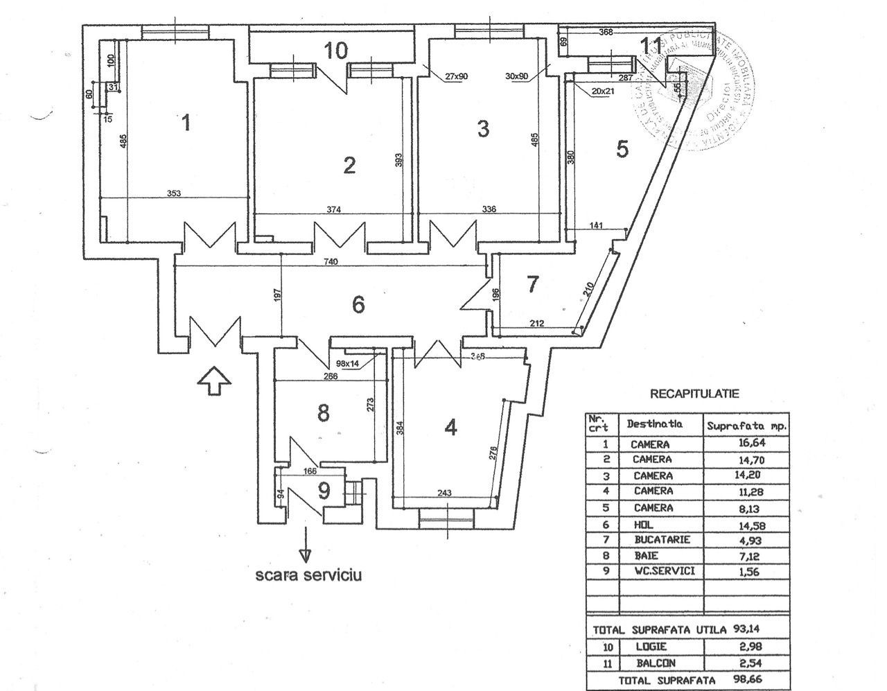 Apartament 4 camere | Zona Magheru