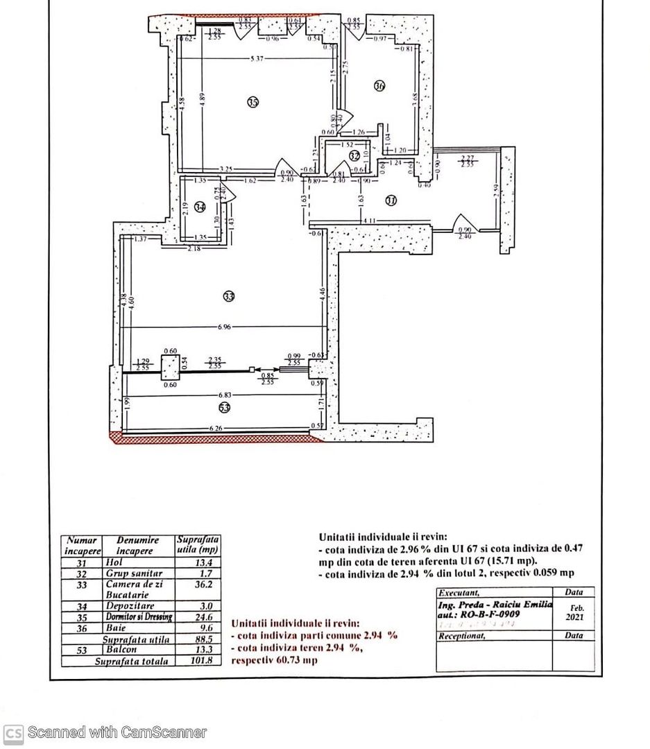 2 camere de inchiriat| BLOC NOU | ZONA DOROBANTI