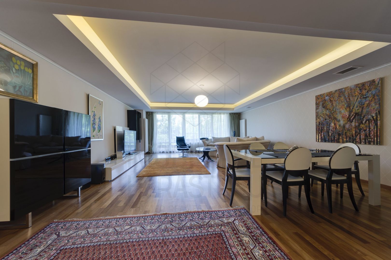 Apartament cu 4 camerede inchiriat-Luxury- Herastrau | Vedere parc