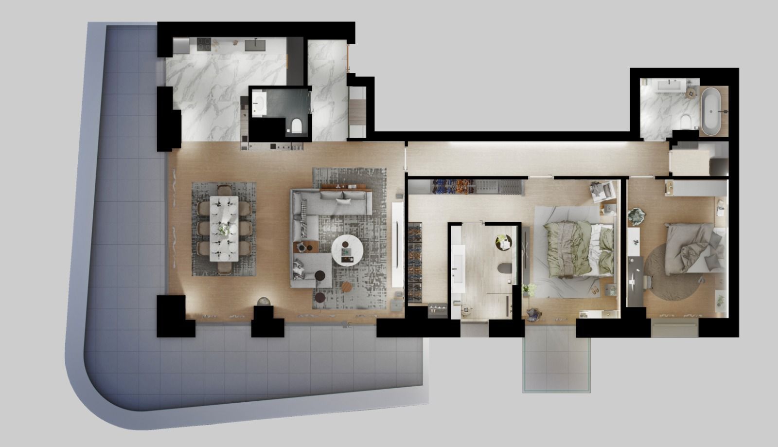 Floreasca | Luxury concept apartment | Lake View