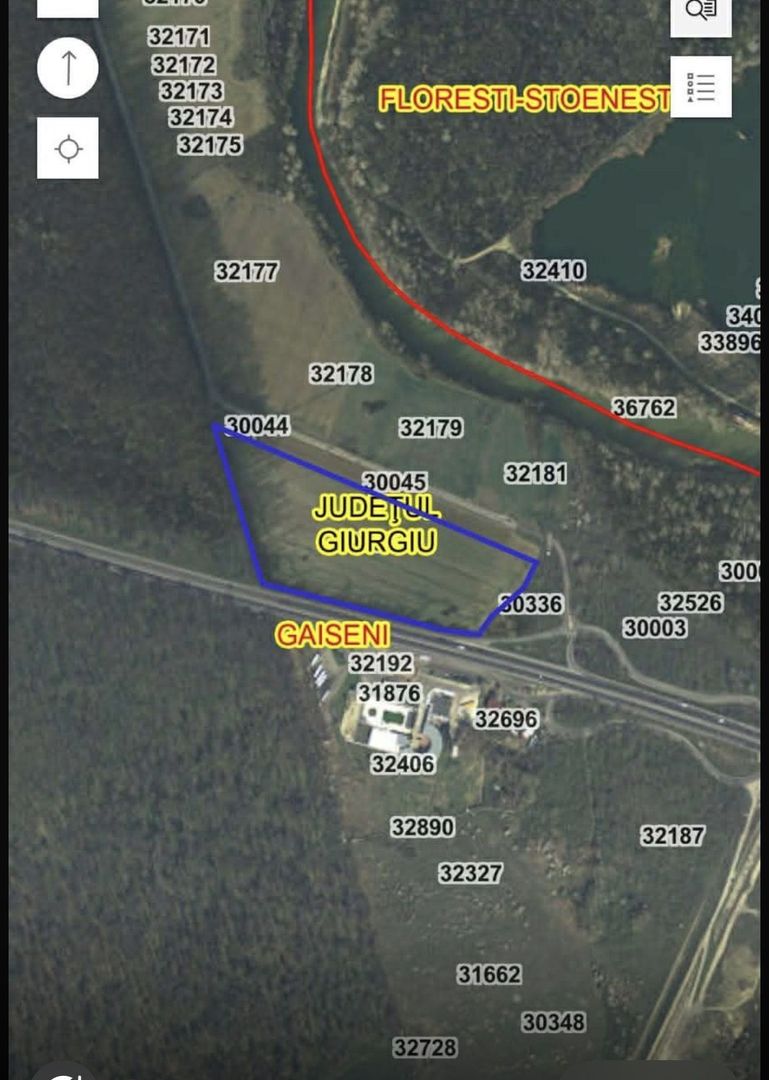 Teren industrial/logistic excepțional – 41.783 mp | A1 București–Pitești | Km 36