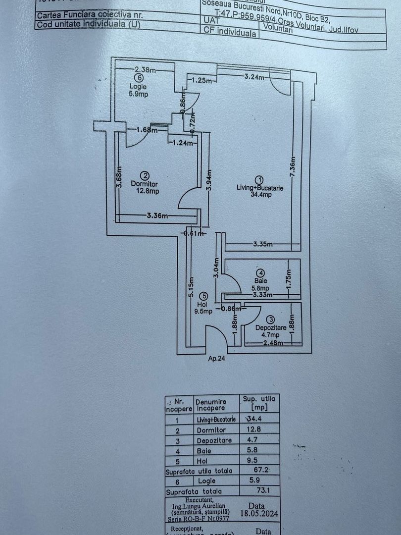 Apartament NOU cu 2 Camere – Pipera | Rond Omv | Loc de parcare