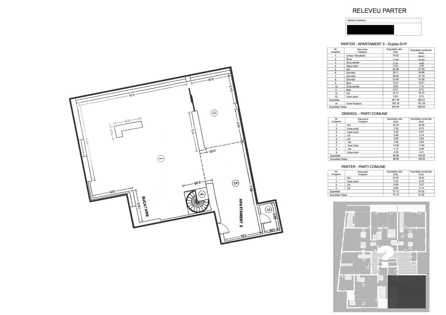 5 room Apartment, Herastrau area