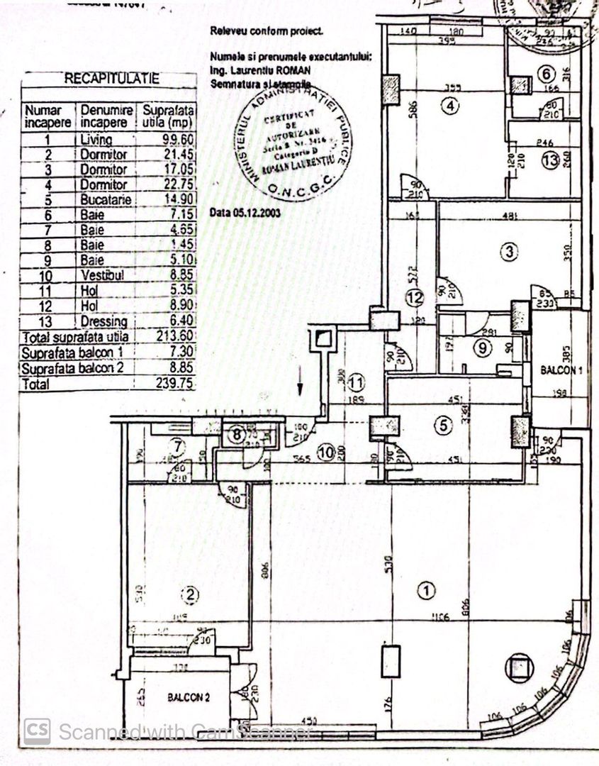 4 room Apartment for sale, Soseaua Nordului area