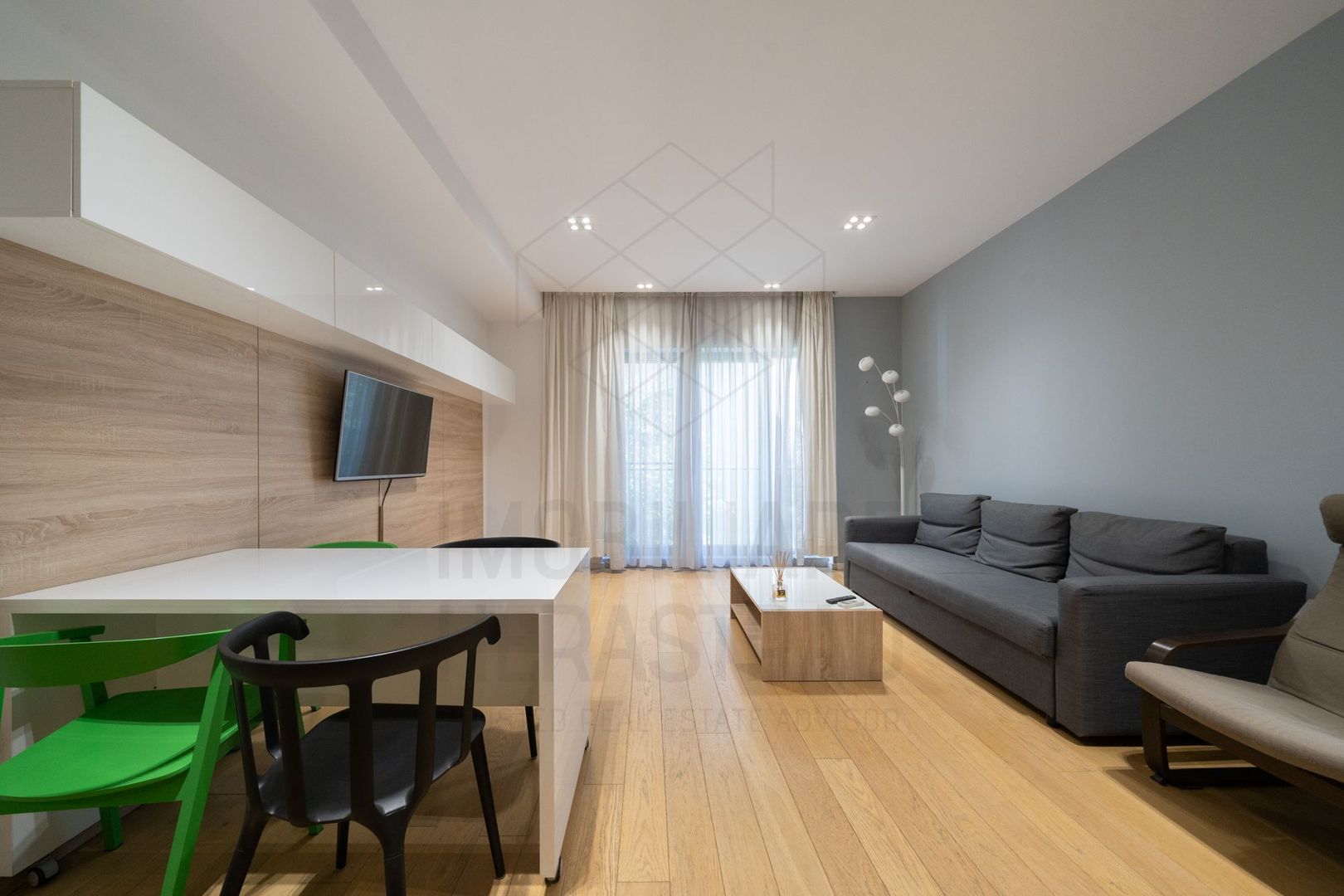 Herăstrău | Apartament elegant 2 camere de inchiriat |  Loc parcare