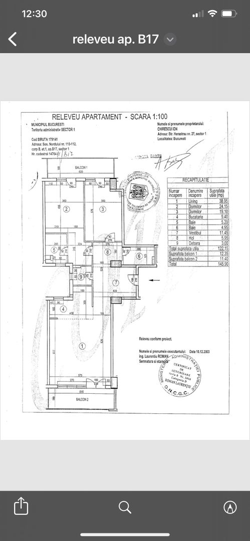 Apartament 3 camere de inchiriat, Sos. Nordului, LUXURY