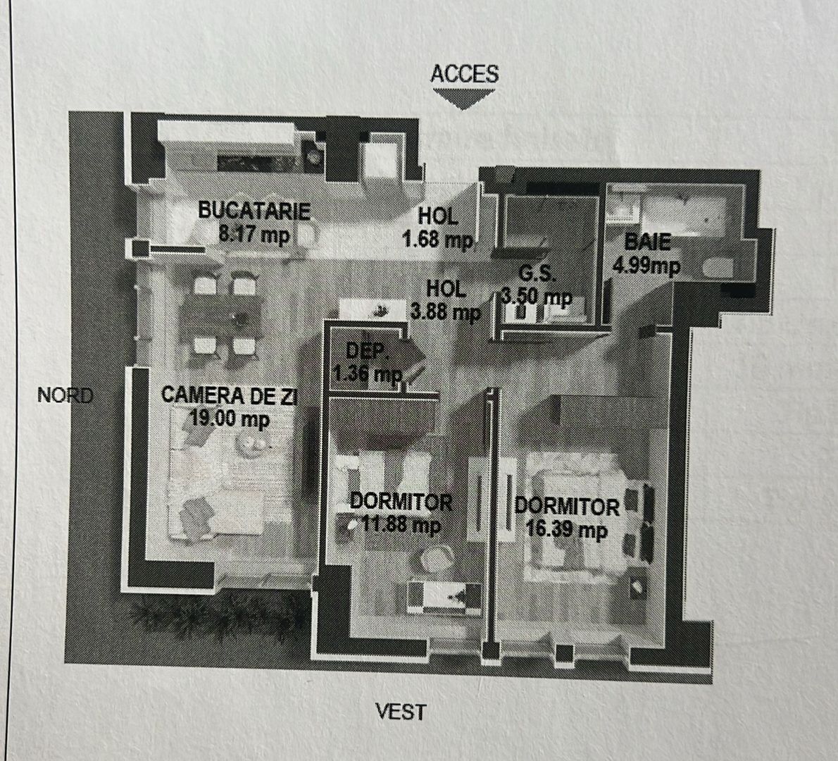 MOGHIOROS RESIDENCE | Spatiu comercial/birouri autorizat | 2 locuri de parcare