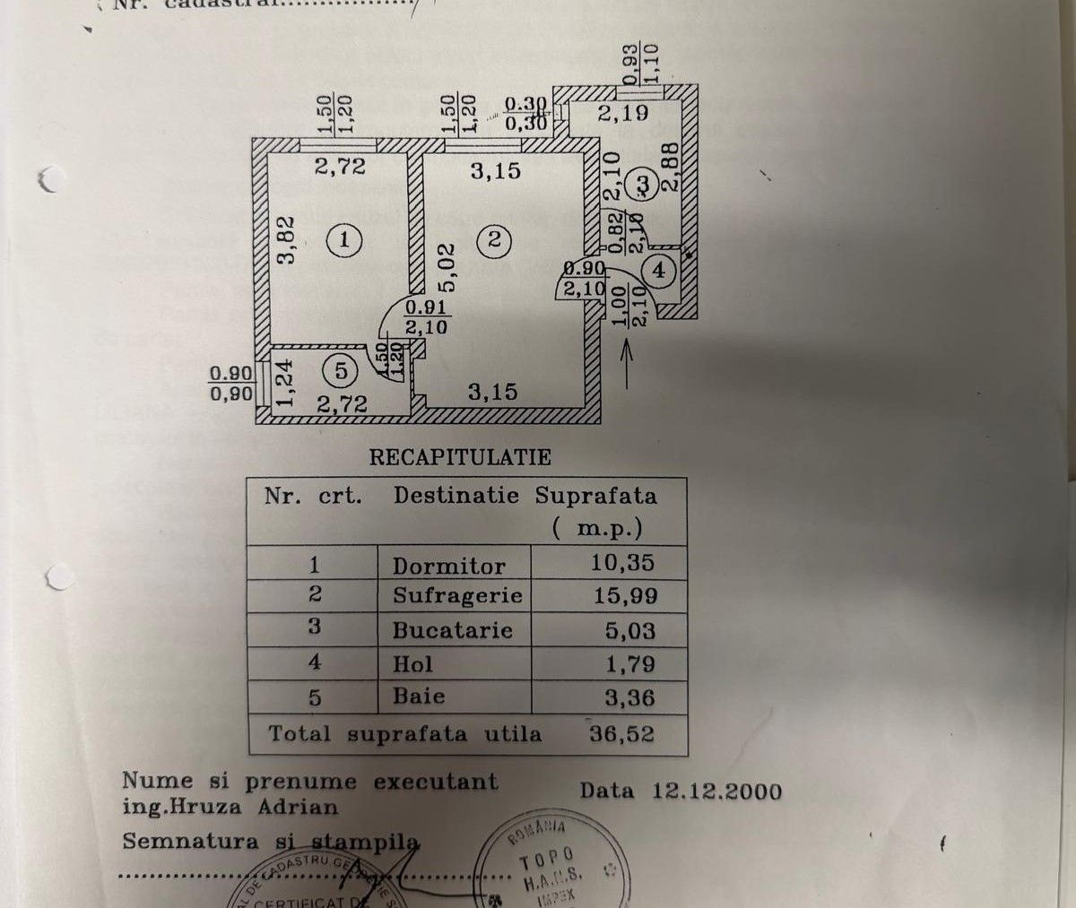 Apartament 2 camere Floreasca – zona Compozitori, renovat