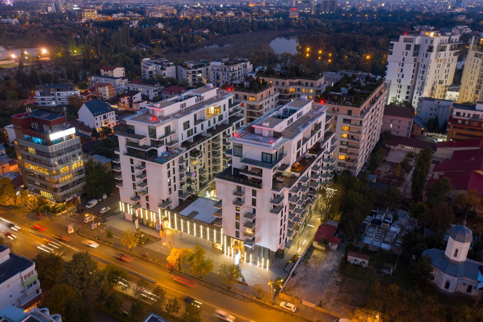 One Herastrau Plaza | Duplex de LUX | Vedere la Parcul Herastrau