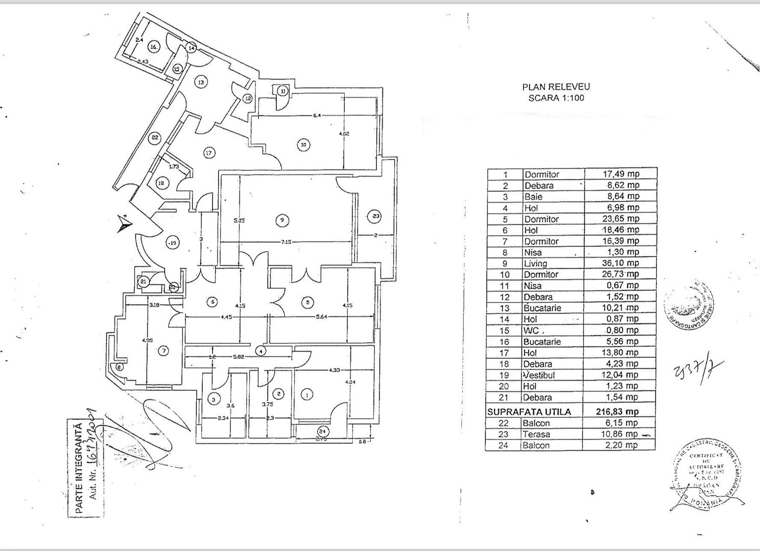 Alexandru Donici | University | 4 spacious rooms Ultracentral