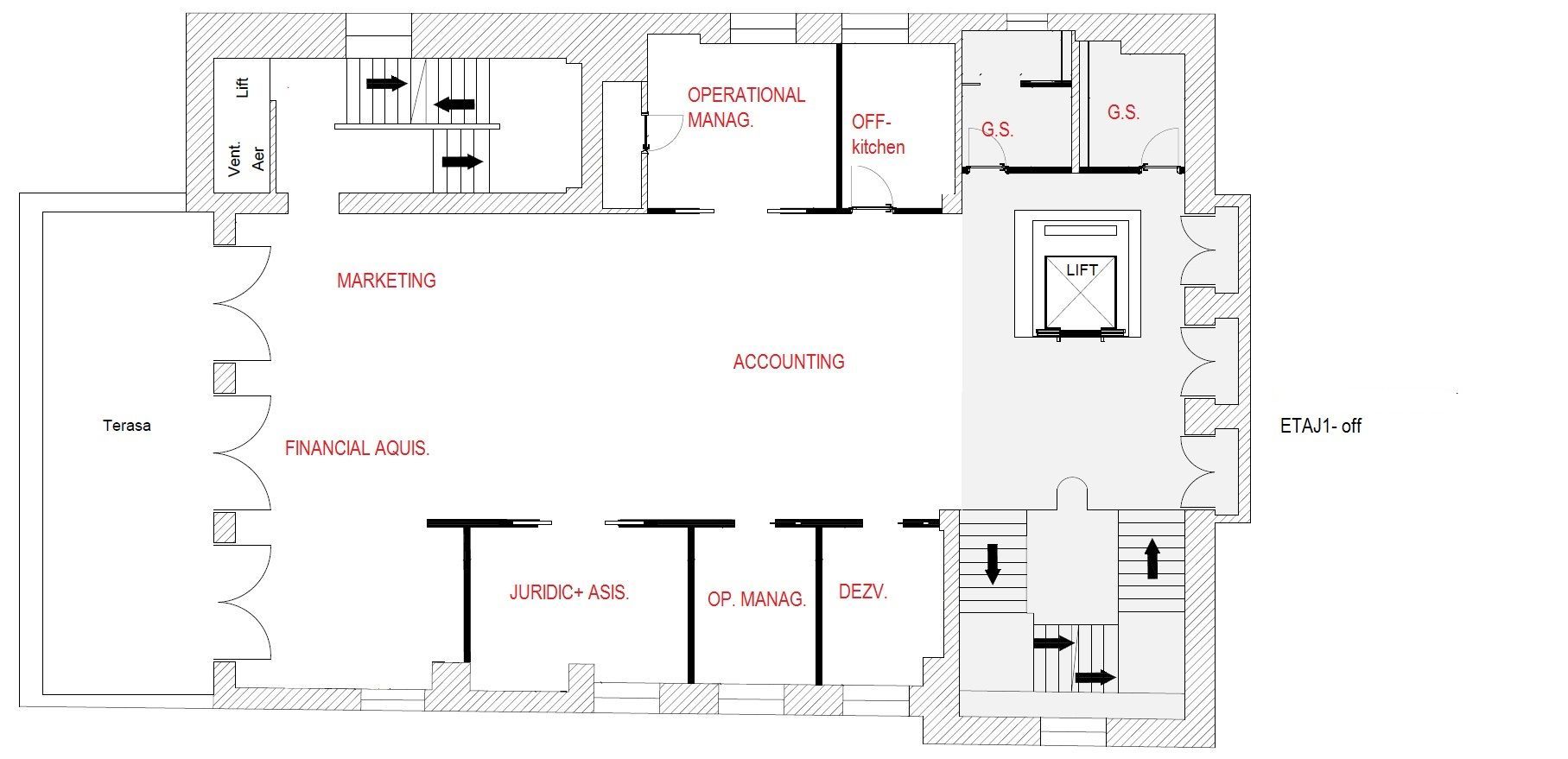 Vila Capo | Luxury offices 1800 mp | Dorobanti Capitale
