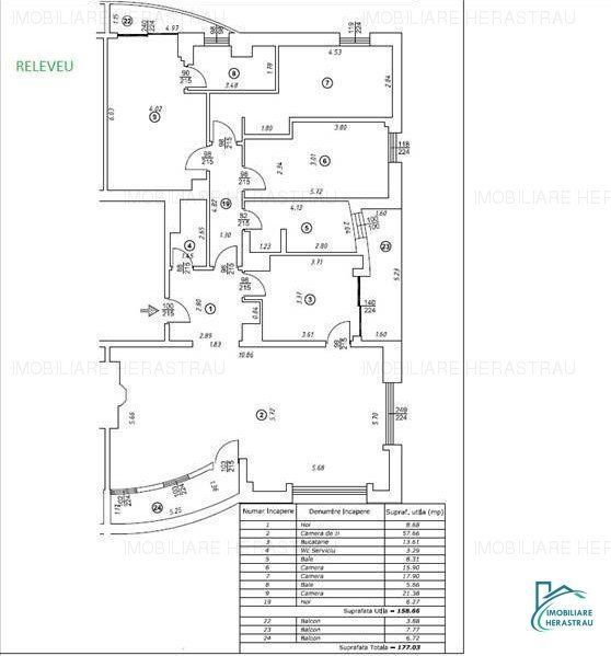 4 room Apartment for sale, Primaverii area