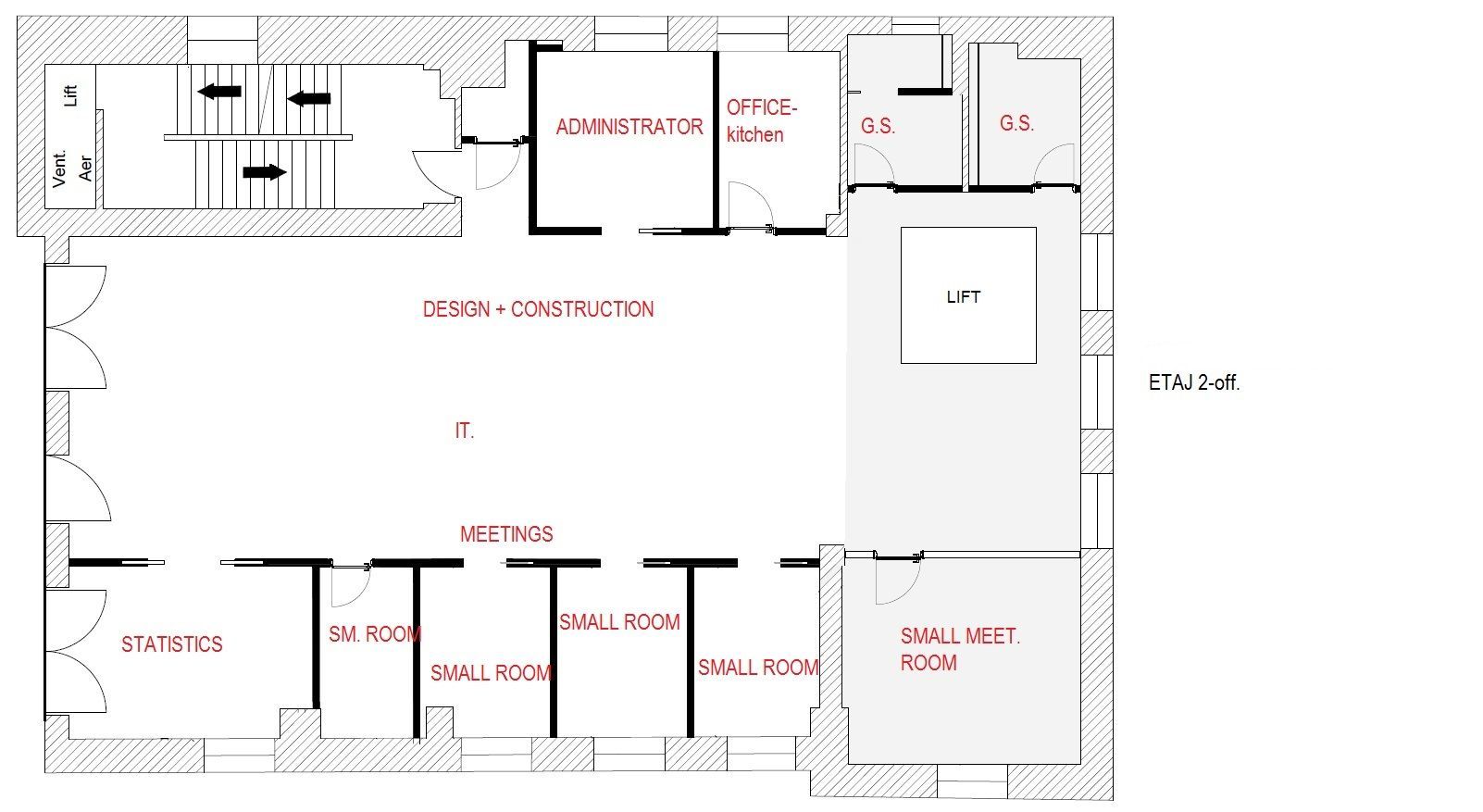 Vila Capo, luxury offices 1800 sm, Dorobanti area,near Victoriei Plaza