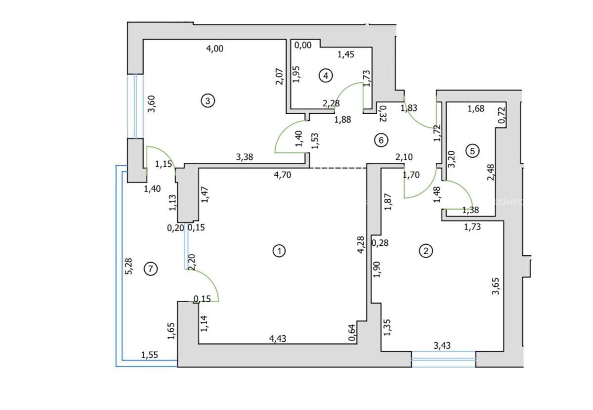Apartament 3 camere de închiriat Pipera | 77 mp | 2 băi | Loc de parcare