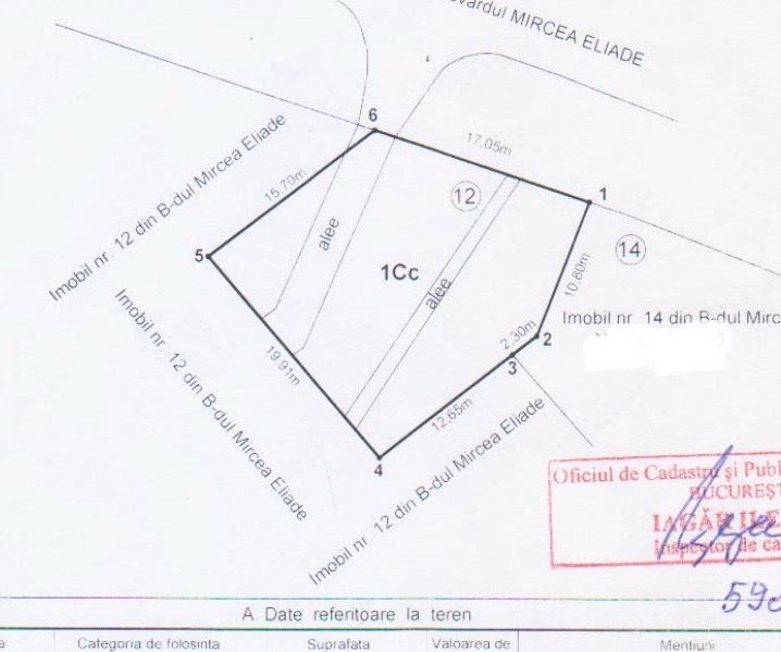 Primaverii | Mircea Eliade | Teren liber de construcții