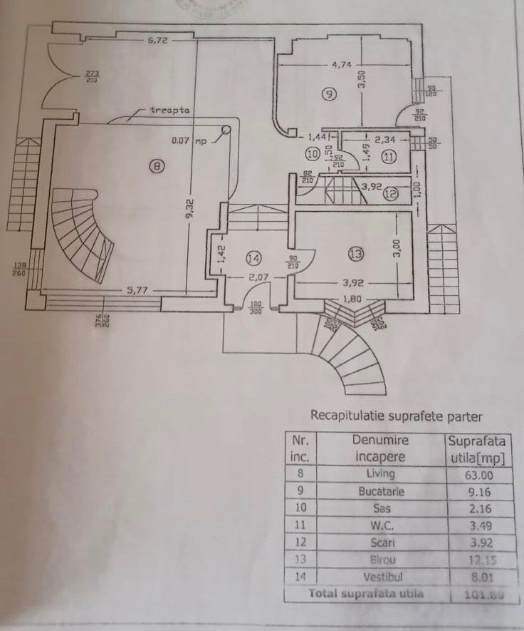 Vila superba S + P + E +M | Zona Baneasa