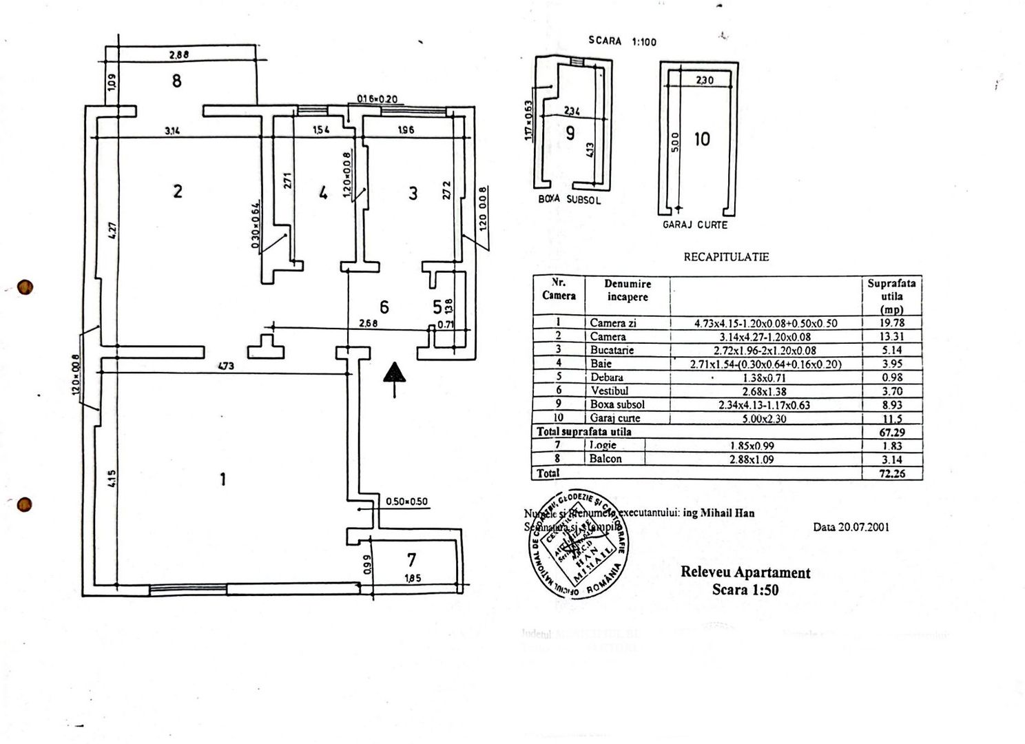 Apartament cochet  Floreasca | Garaj individual | Centrală proprie
