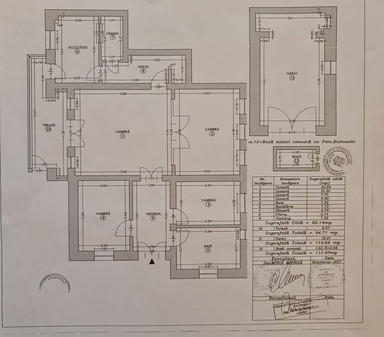 Zona Aviatorilor apartament 4 camere decomandat + garaj