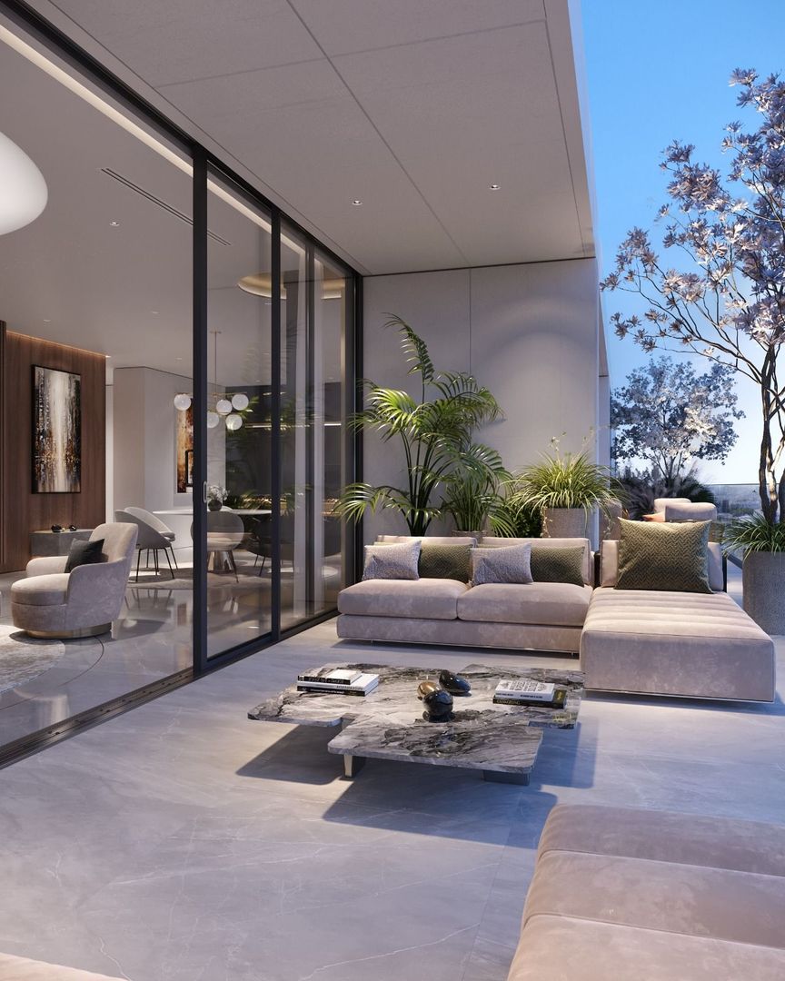 WIN Herastrau | Penthouse | H max. apartment 3.5 m, terrace 114 sq m