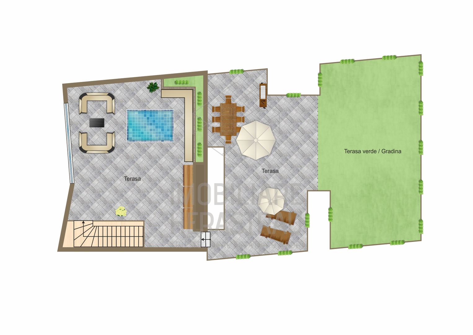 Nasara Residence | 4 room Penthouse apartment for sale, Baneasa area