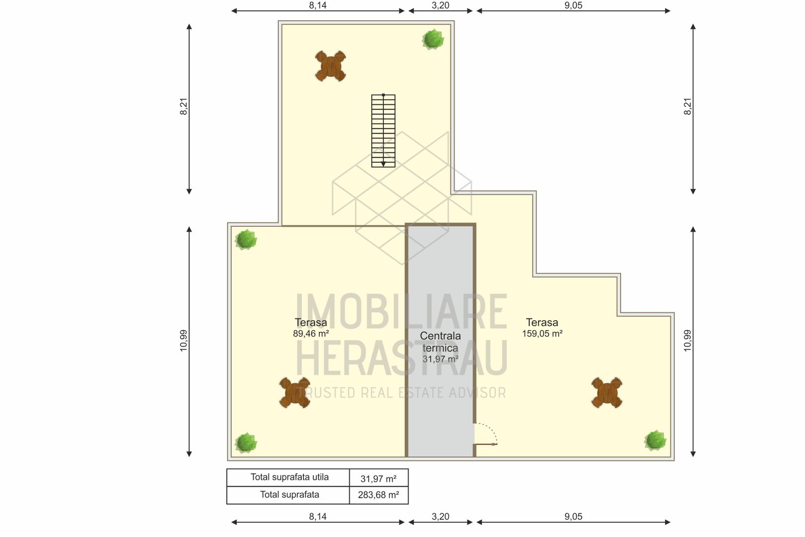 Monteux Penthouse | Duplex, 6 rooms, unique view to the Floreasca Lake