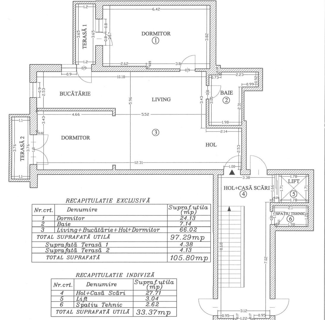 3 room Apartment, Herastrau area